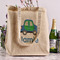 Transportation Reusable Cotton Grocery Bag - In Context
