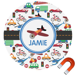 Transportation Car Magnet (Personalized)