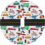 Transportation Round Light Switch Cover
