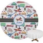 Transportation Round Tablecloth (Personalized)