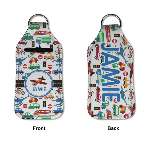 Transportation Sanitizer Holder Keychain - Large APPROVAL (Flat)