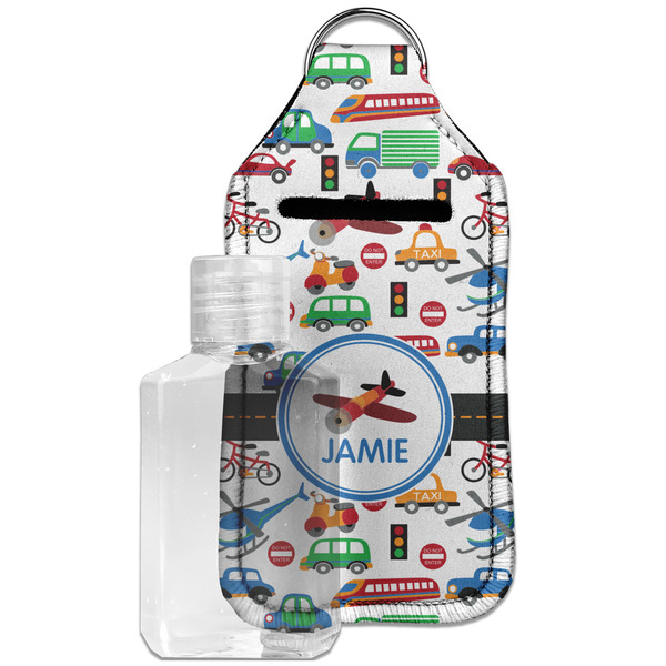 Custom Transportation Hand Sanitizer & Keychain Holder - Large (Personalized)