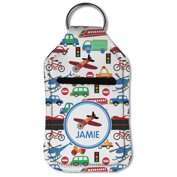 Transportation Sanitizer Holder Keychain - Small (Front Flat)