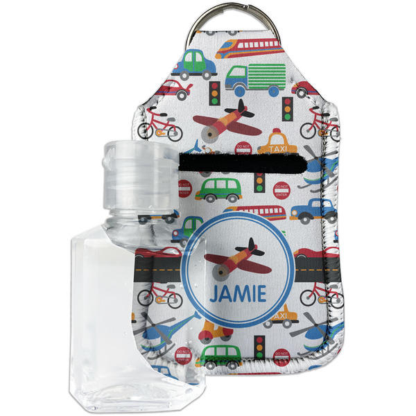 Custom Transportation Hand Sanitizer & Keychain Holder - Small (Personalized)