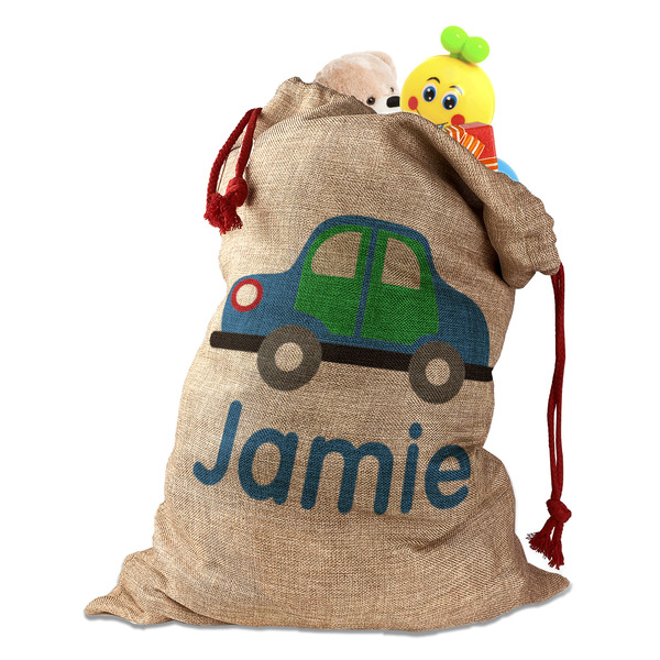 Custom Transportation Santa Sack (Personalized)