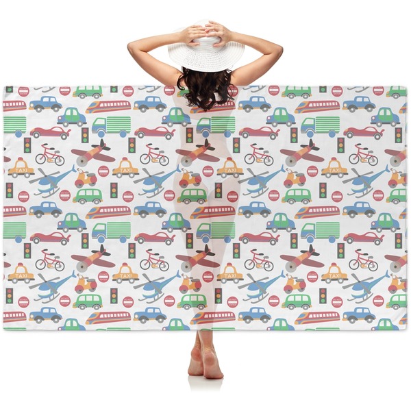 Custom Transportation Sheer Sarong