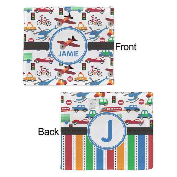 Transportation Security Blanket - Front & Back View