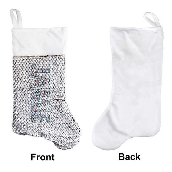Transportation Sequin Stocking - Approval