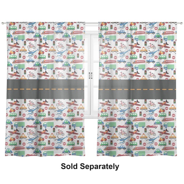 Transportation Sheer Curtains