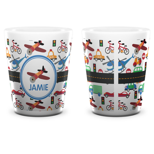 Transportation Shot Glass - White - APPROVAL