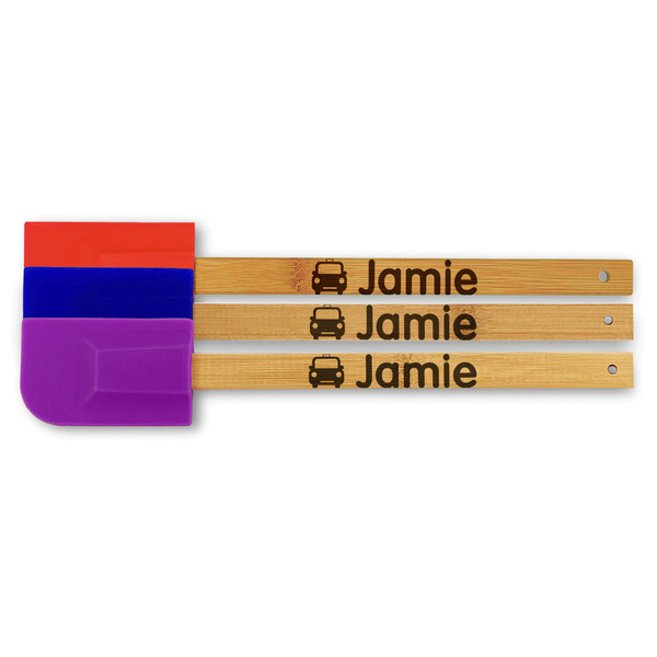 Custom Transportation Silicone Spatula (Personalized)