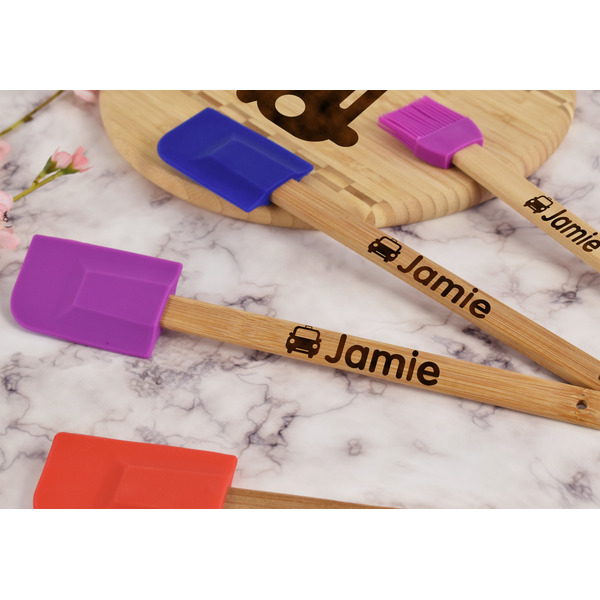 Transportation Silicone Spatula - Purple - Lifestyle
