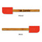 Transportation Silicone Spatula - Red - APPROVAL