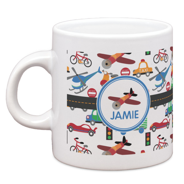 Custom Transportation Espresso Cup (Personalized)