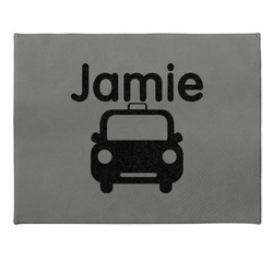 Transportation Gift Boxes w/ Engraved Leather Lid (Personalized)