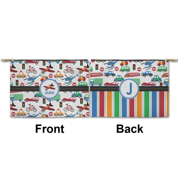 Transportation Small Zipper Pouch Approval (Front and Back)