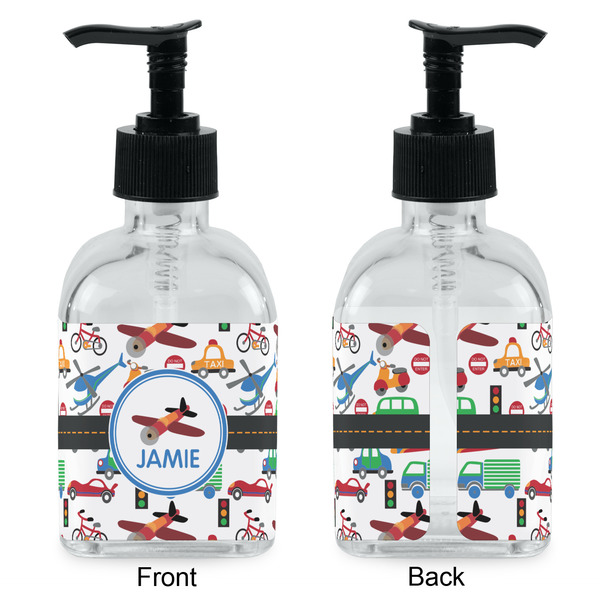 Transportation Glass Soap/Lotion Dispenser - Approval