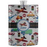 Transportation Stainless Steel Flask (Personalized)