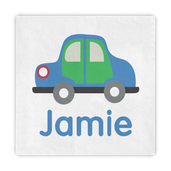 Custom Transportation Standard Decorative Napkins (Personalized)