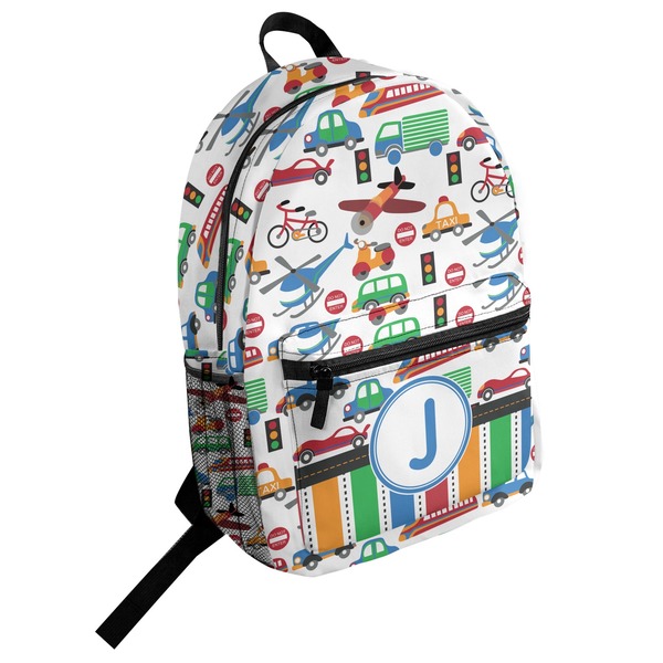 Custom Transportation Student Backpack (Personalized)