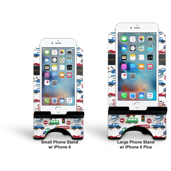 Transportation Stylized Phone Stand - Comparison