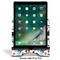 Transportation Stylized Tablet Stand - Front with ipad