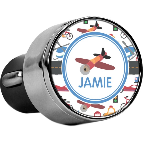 Custom Transportation USB Car Charger (Personalized)