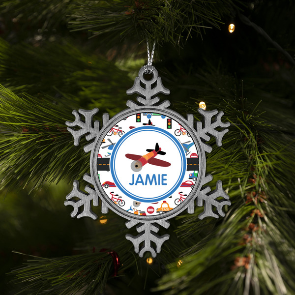 Transportation Vintage Snowflake - (LIFESTYLE)