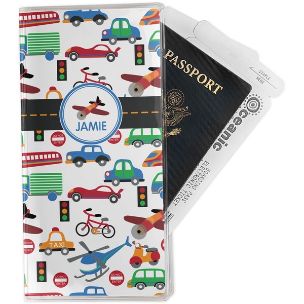 Custom Transportation Travel Document Holder
