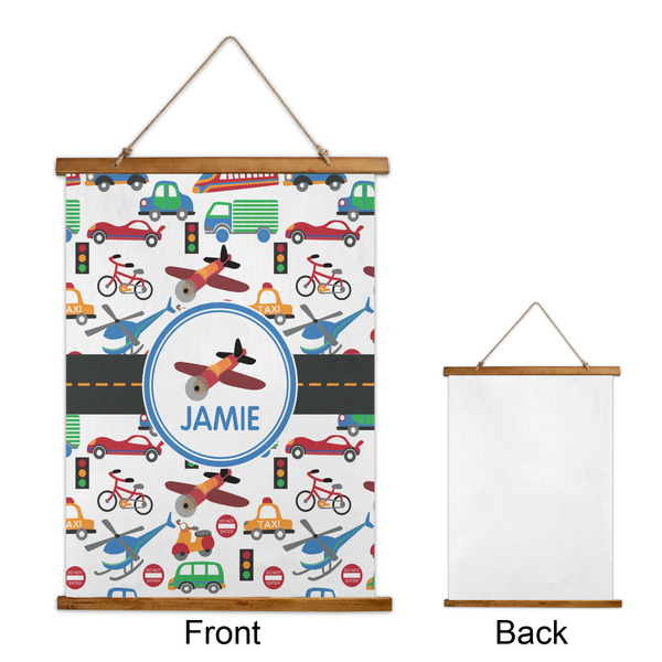 Transportation Wall Hanging Tapestry - Portrait - APPROVAL