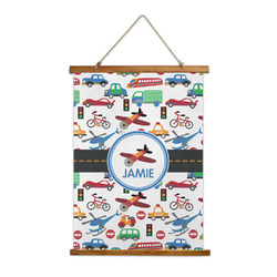 Transportation Wall Hanging Tapestry - Tall (Personalized)