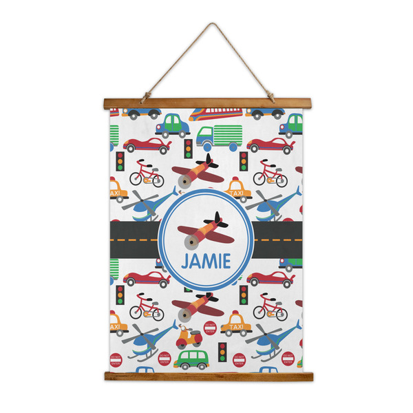 Custom Transportation Wall Hanging Tapestry (Personalized)