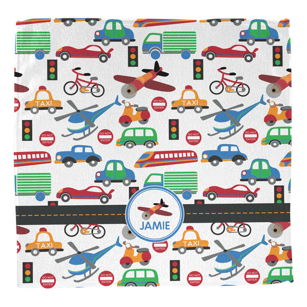 Transportation Washcloth - Front - No Soap