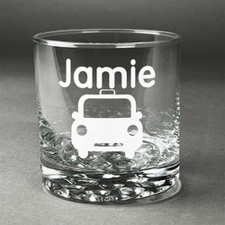 Transportation Whiskey Glass - Engraved (Personalized)