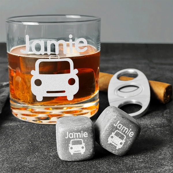 Transportation Whiskey Stones - Set of 9 - In Context