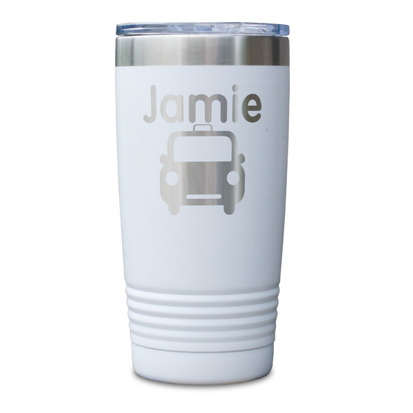 Transportation White Polar Camel Tumbler - 20oz - Single Sided - Approval