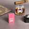Transportation Windproof Lighters - Pink - In Context