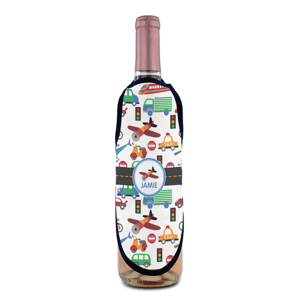 Transportation Wine Bottle Apron - IN CONTEXT
