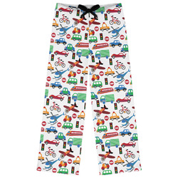 Transportation Womens Pajama Pants (Personalized)
