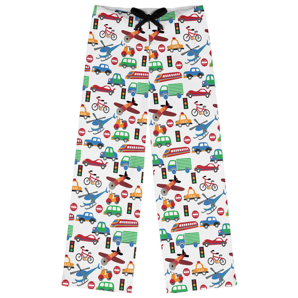 Custom Transportation Womens Pajama Pants - XL
