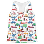 Transportation Womens Racerback Tank Top - X Large