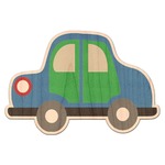 Transportation Genuine Maple or Cherry Wood Sticker