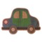 Transportation Wooden Sticker Medium Color - Main