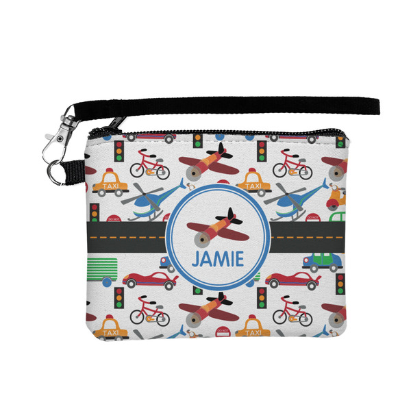 Custom Transportation Wristlet ID Case w/ Name or Text