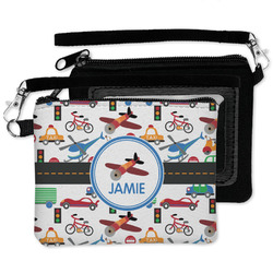 Transportation Wristlet ID Case w/ Name or Text
