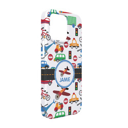 Transportation iPhone Case - Plastic - iPhone 13 (Personalized)