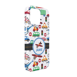 Transportation iPhone Case - Plastic - iPhone 13 Pro (Personalized)