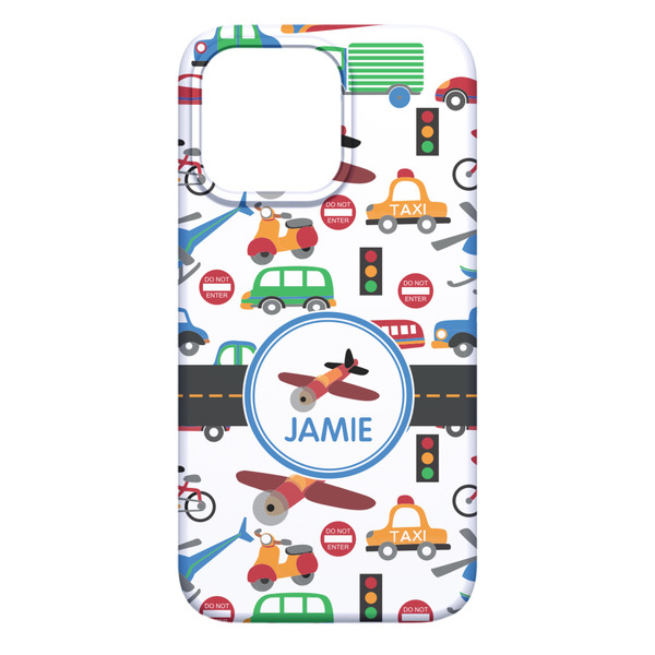 Transportation iPhone 13 Pro Max Case - Back