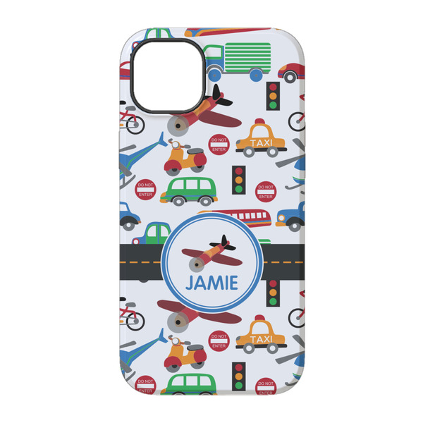 Transportation iPhone 14 Pro Tough Case - Back