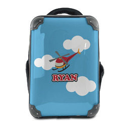 Helicopter 15" Hard Shell Backpack (Personalized)